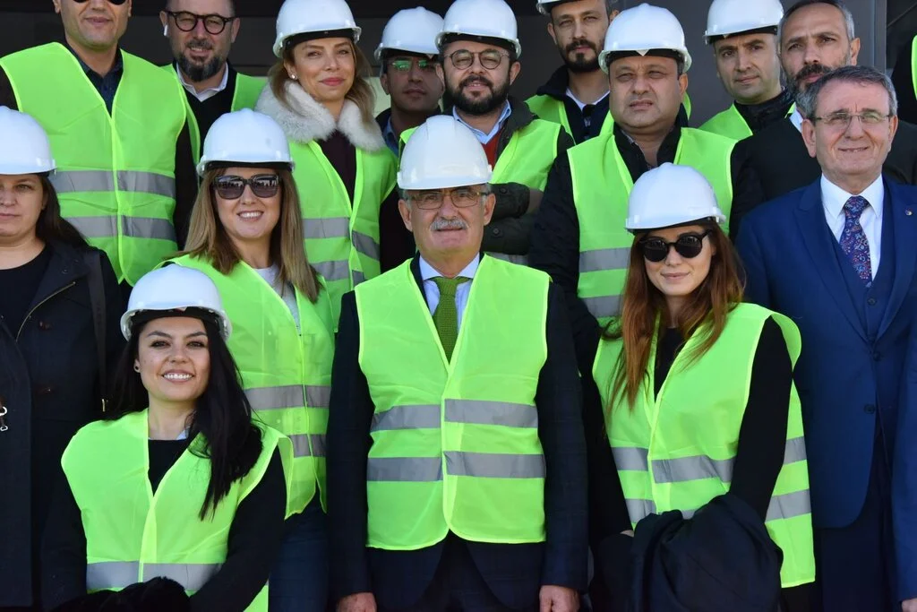 Sabah Gazetesi Yazarları Samsun Lojistik Merkezi’ni İnceledi