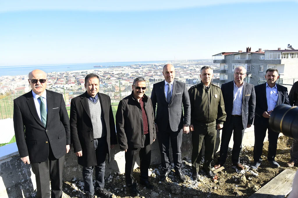 Samsun Valisi, Başkan Togar ile Birlikte İlçeyi Gezdi