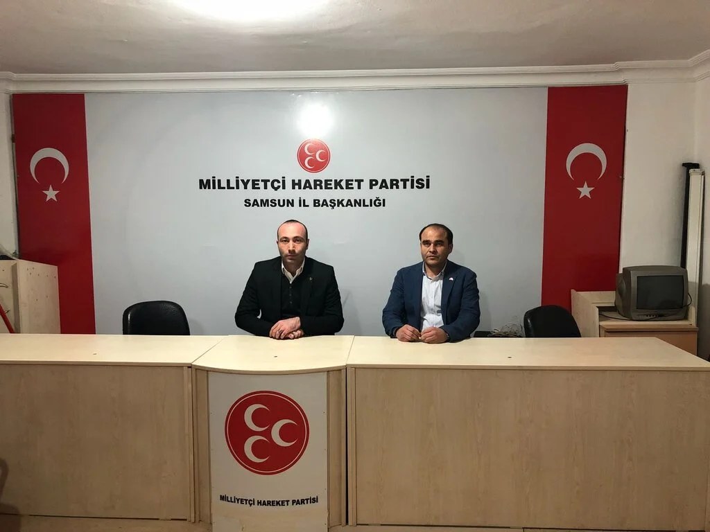 MHP Canik’ten İlk Ziyaret İl Başkanlığına