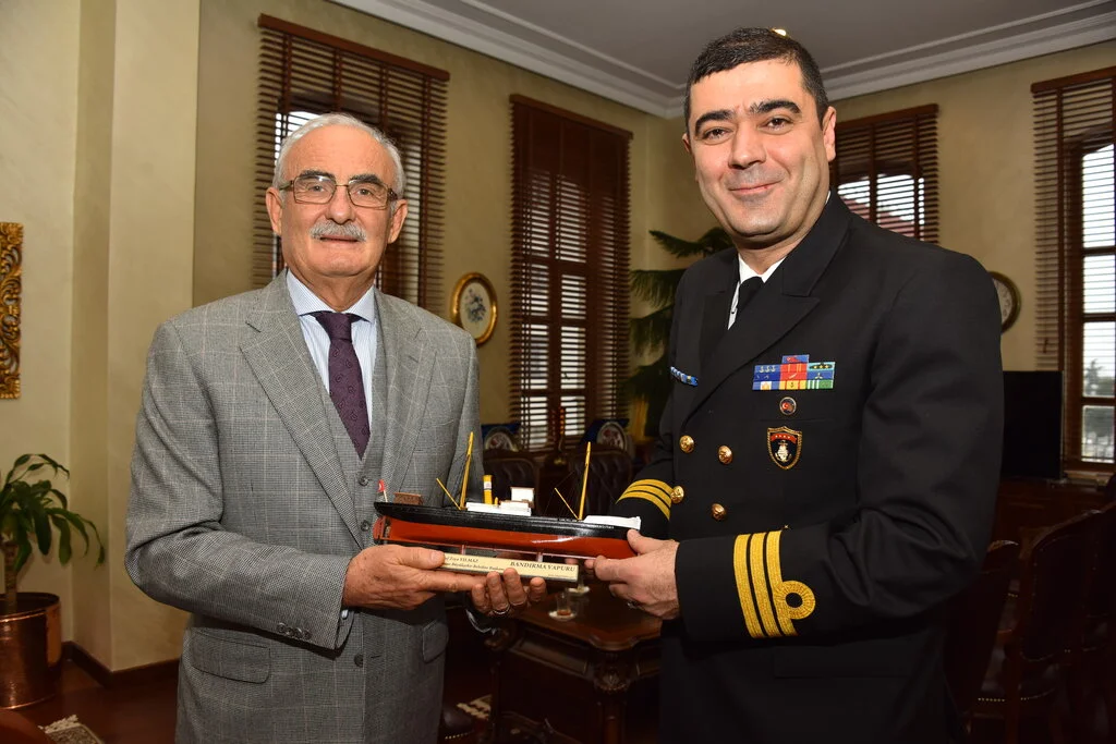 Başkan Yılmaz'a Denizcilerden Ziyaret