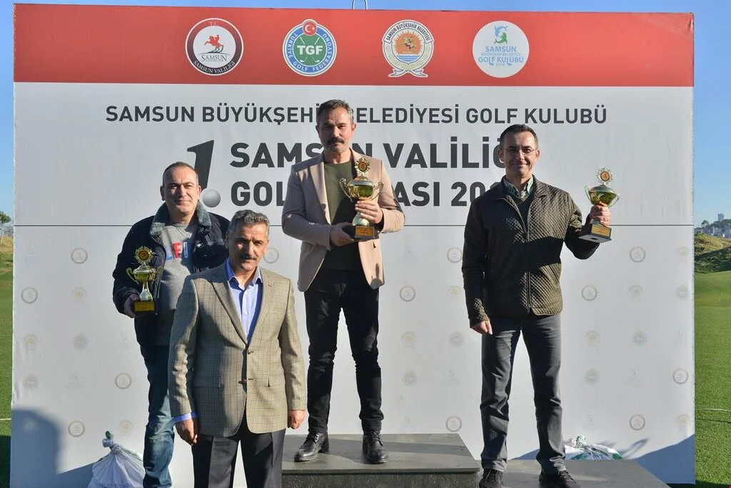 'Samsun Valiliği 1. Golf Kupası' Ödül Töreni Gerçekleştirildi