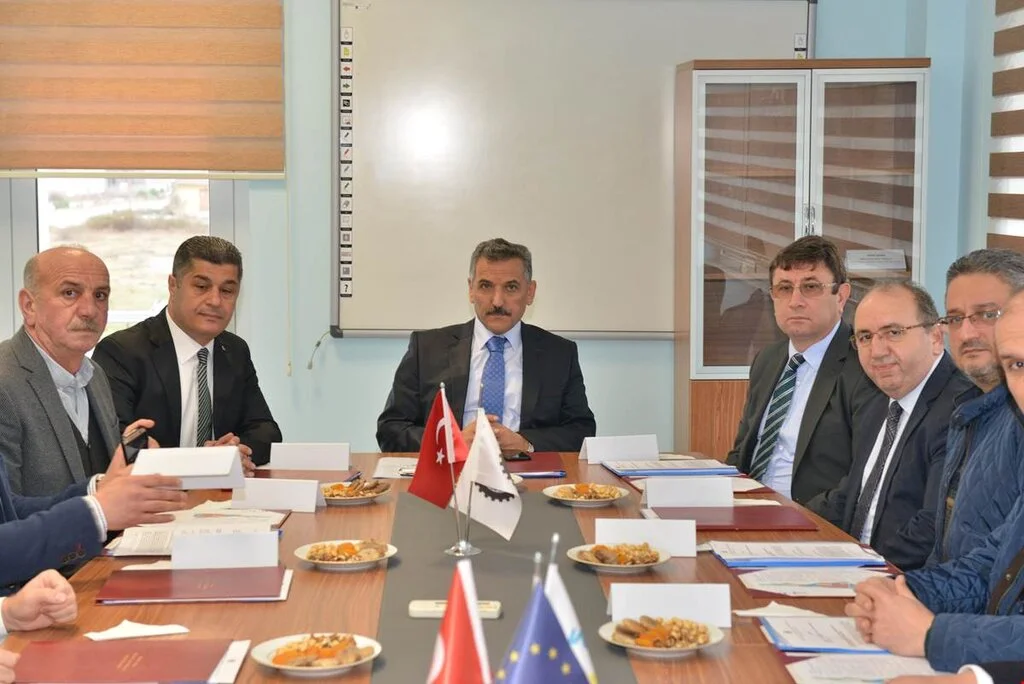 BAFRA OSB Heyeti Vali Kaymak Başkanlığında Toplandı