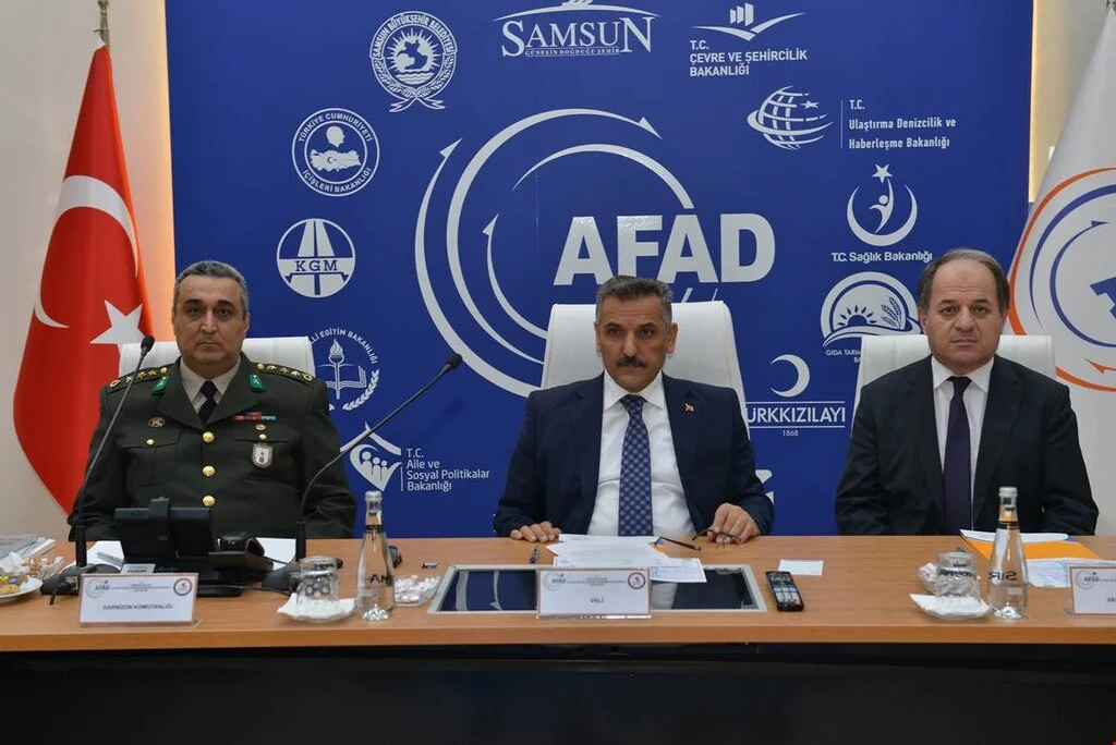 Samsun'da İl Afet Ve Acil Durum Koordinasyon Kurulu Toplantısı Yapıldı