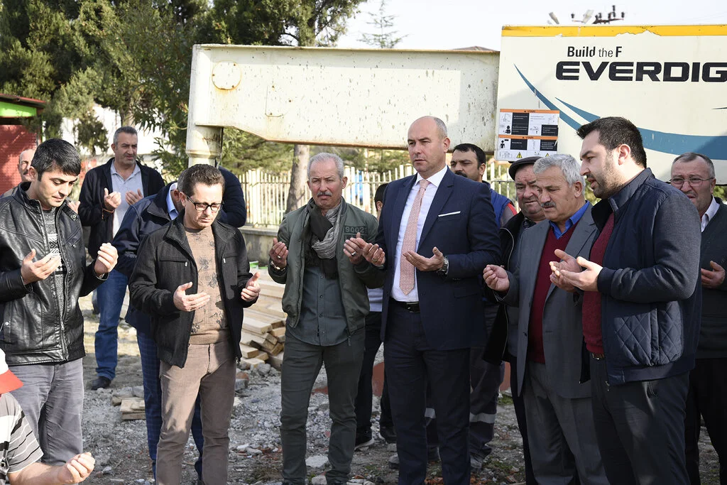 Yeni Okulun Temeli Dualarla Atıldı