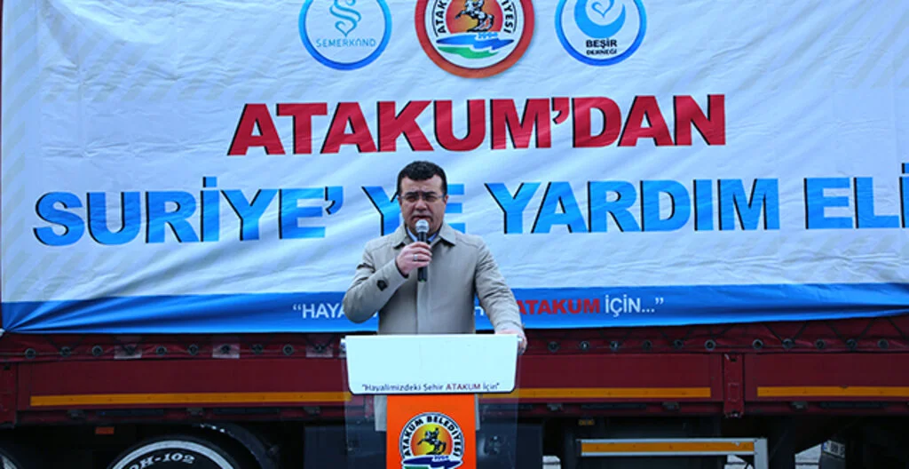 Atakum’dan Suriye’ye Yardım Eli