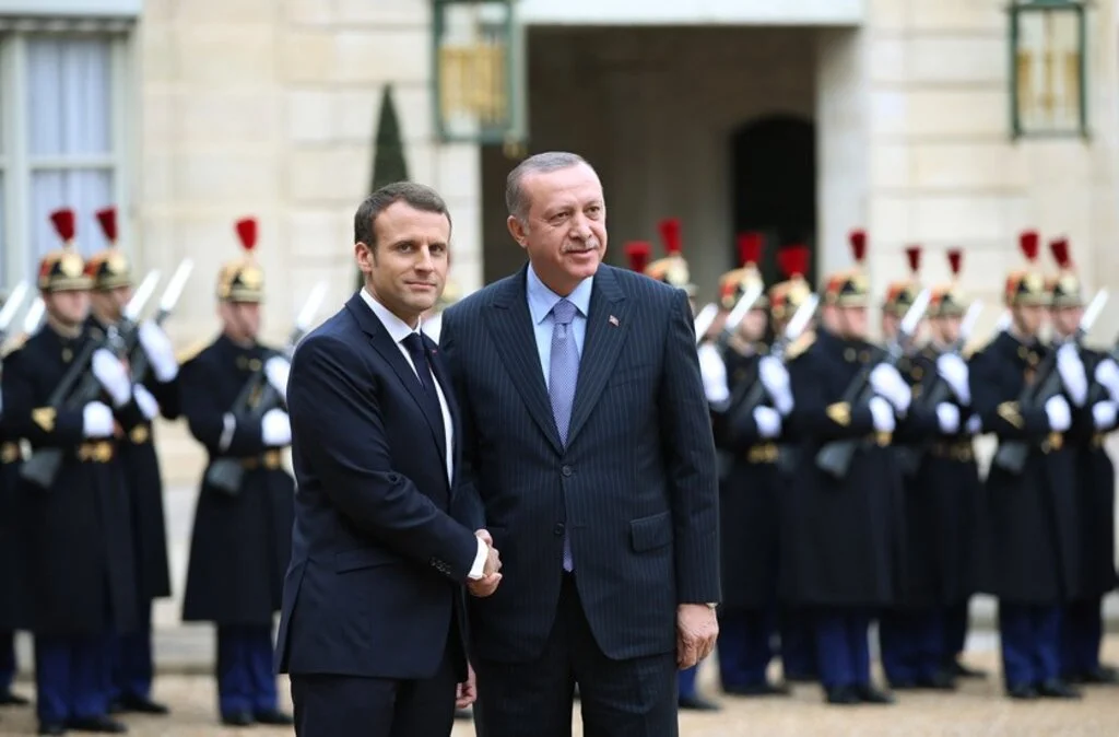 CUMHURBAŞKANI ERDOĞAN FRANSA DA