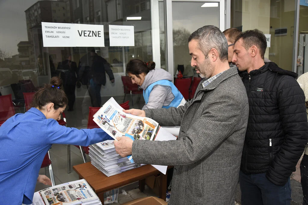 Tekkeköy Belediye Bülteni Herkese Ulaştı
