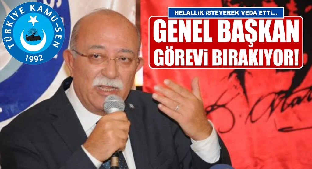 Genel Başkan Görevi Bırakıyor