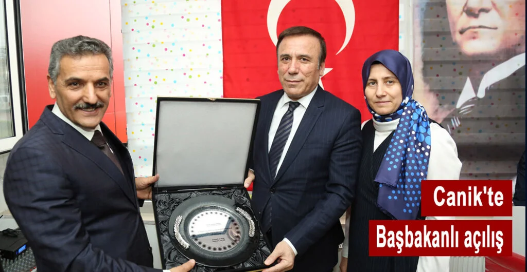 Canik'te Başbakanlı açılış