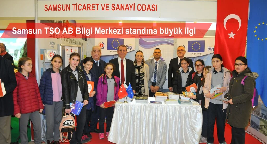 Samsun TSO AB Bilgi Merkezi standına büyük ilgi
