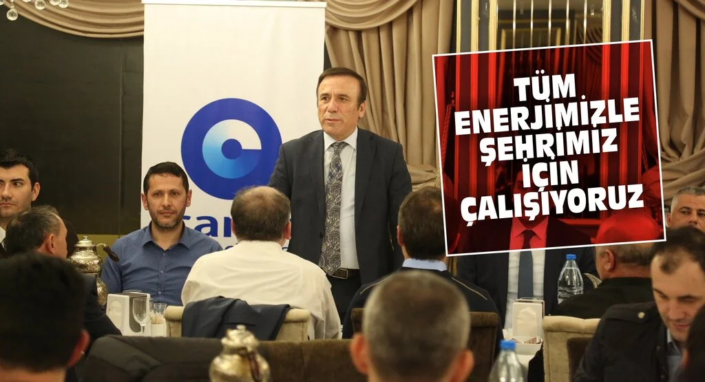 Tüm enerjimizle şehrimiz için çalışıyoruz
