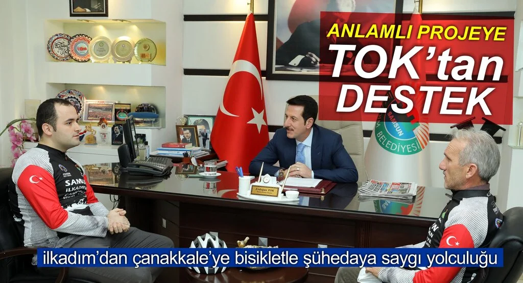 ANLAMLI PROJEYE ERDOĞAN TOK’TAN DESTEK