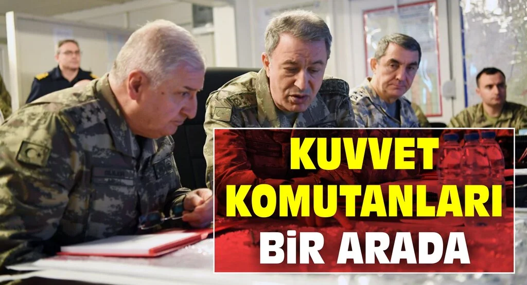 Kuvvet Komutanları Bir Arada