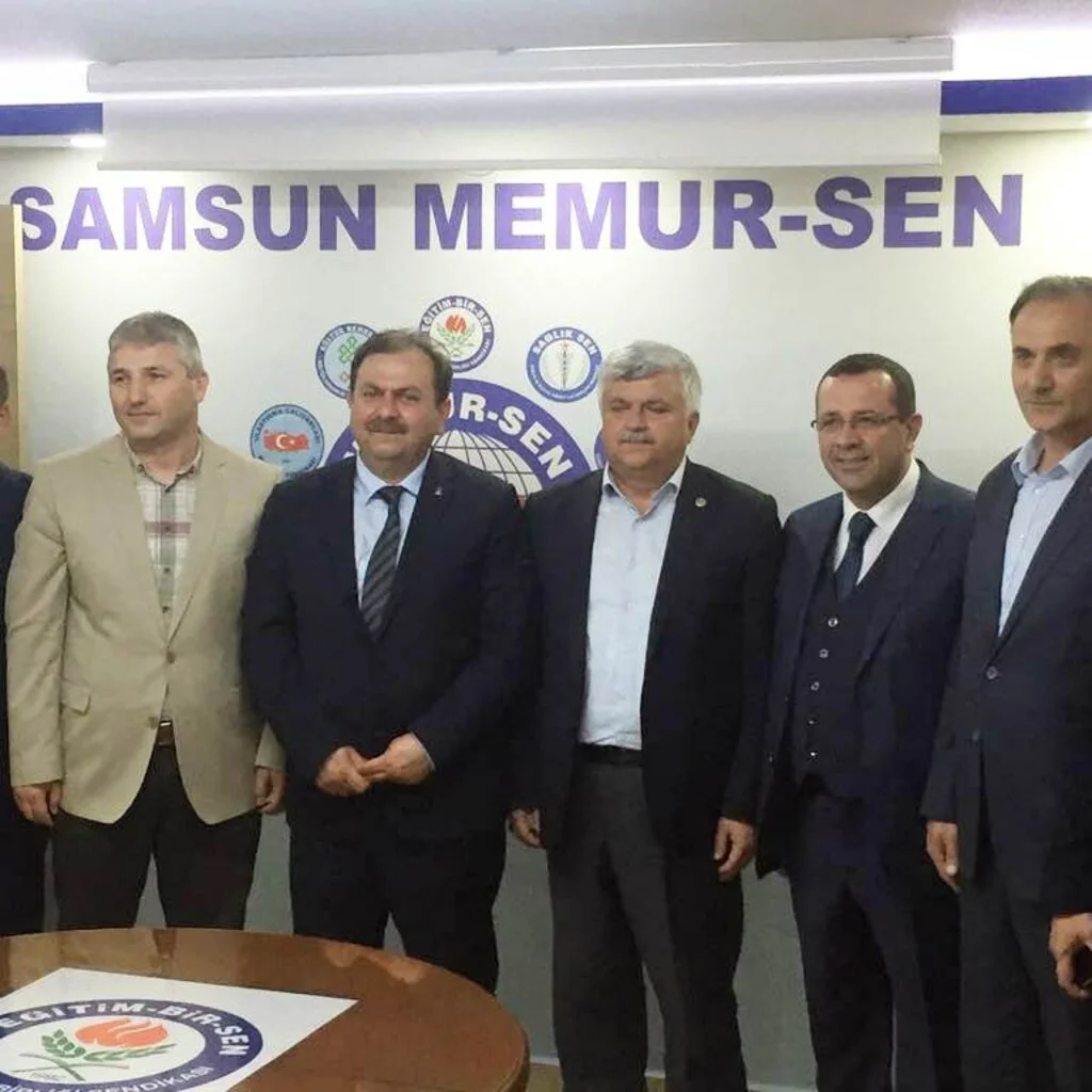 MUSTAFA SEVEN'DEN MEMUR-SEN ZİYARETİ