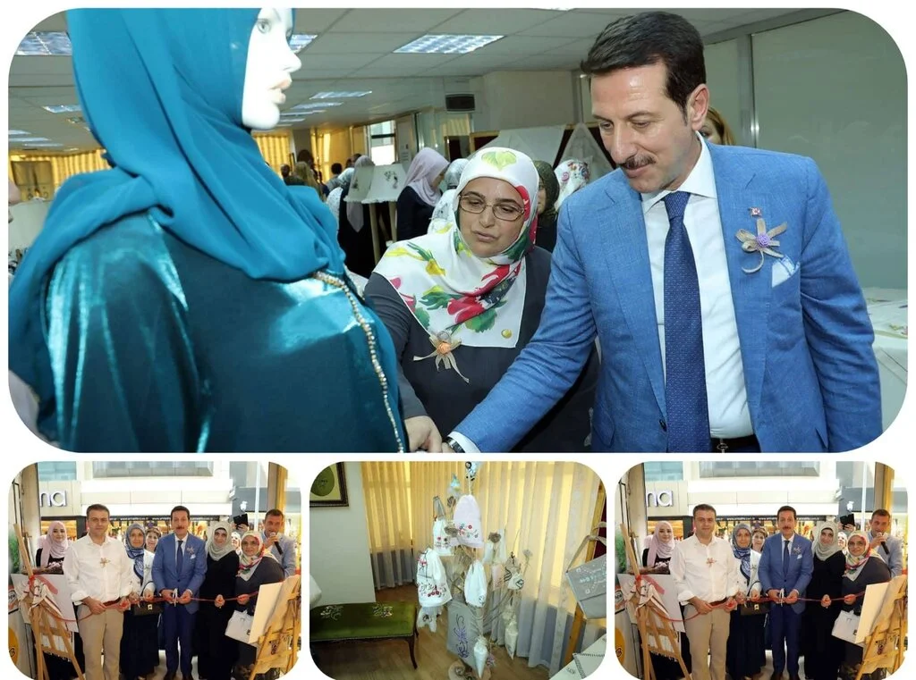 GELENEKSEL EL NAKIŞI SERGİSİ İLKADIM’DA AÇILDI…