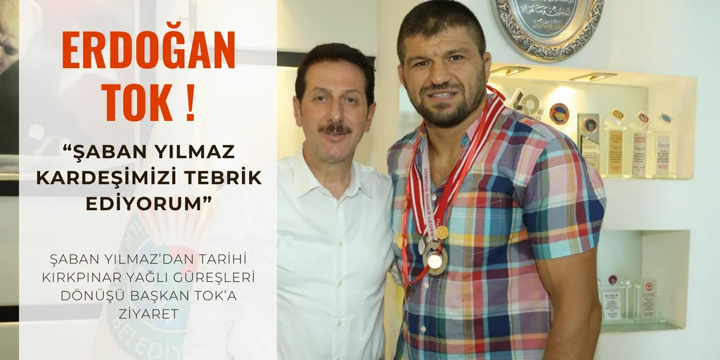 “ŞABAN YILMAZ KARDEŞİMİZİ TEBRİK EDİYORUM”