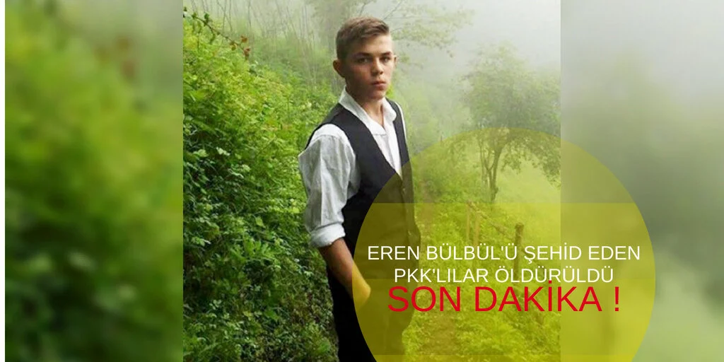Eren Bülbül'ü şehit eden teröristler öldürüldü