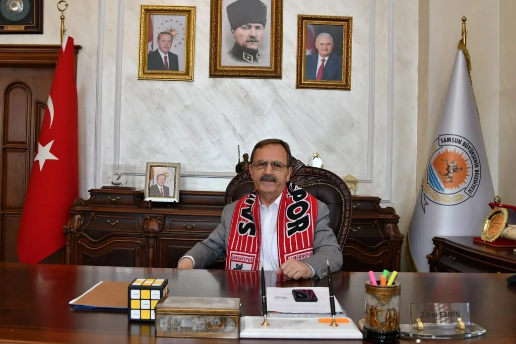 BAŞKAN ŞAHİN'DEN SAMSUNSPOR MESAJ
