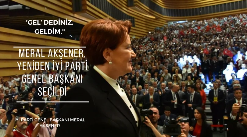 AKŞENER:YENİDEN GENEL BAŞKAN SEÇİLDİ