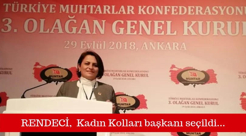 SAMSUN'LU KADIN MUHTARIN BÜYÜK BAŞARISI