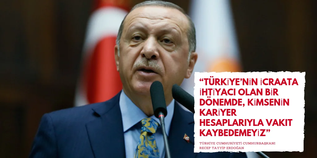 CUMHURBAŞKANI ERDOĞAN İLÇE BAŞKANLARINI UYARDI !