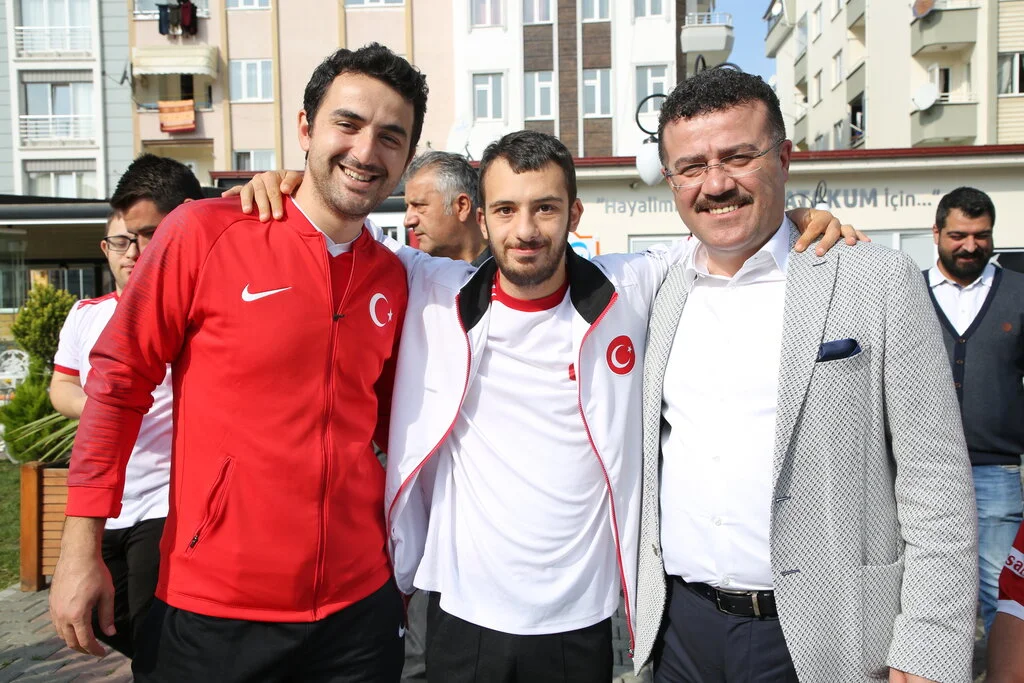 Melek yüzlü milliler Atakum’da