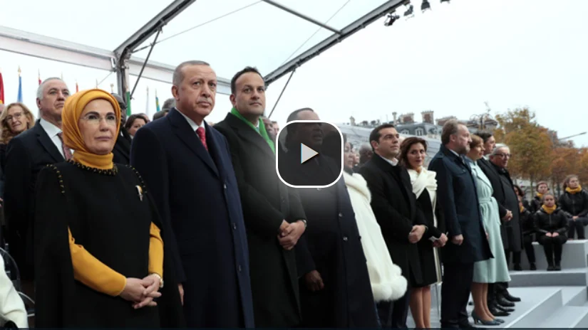 Cumhurbaşkanı Erdoğan,ın Paris Ziyareti Arıntıları