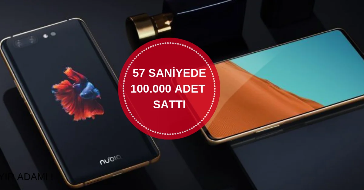 57 Sn’de 100.000 Adet Satan Telefon!