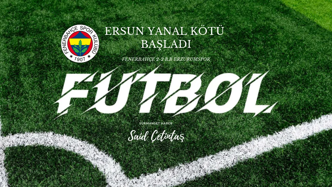 Ersun Yanal’dan maç sonu değerlendirmesi