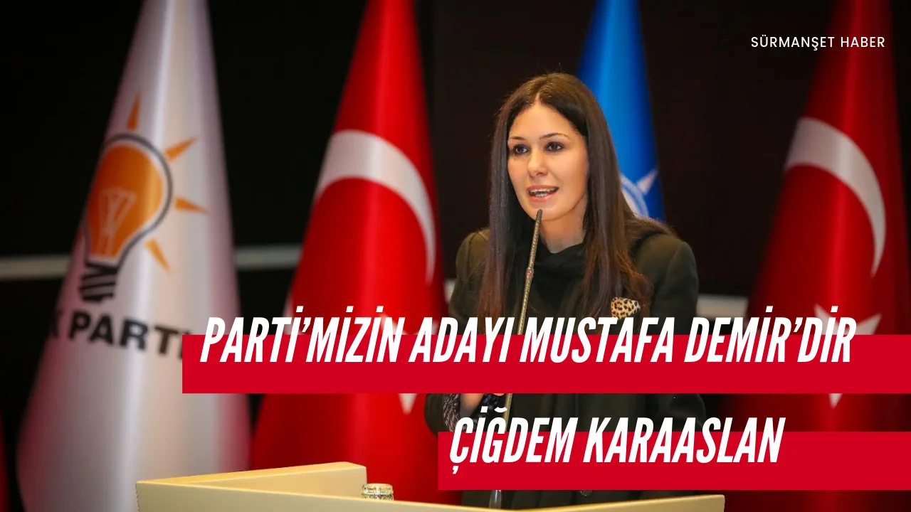 AK PARTİ GENEL BAŞKAN YARDIMCISI AÇIKLADI !
