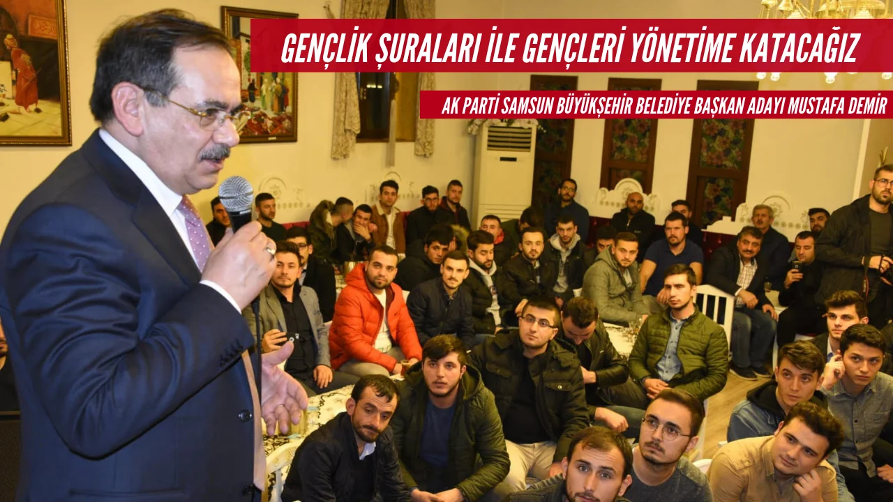 Mustafa Demir Gençlerle Buluştu