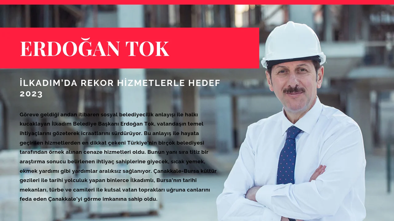 Tok, “ Yapacak çok iş, yürüyecek çok yolumuz var”