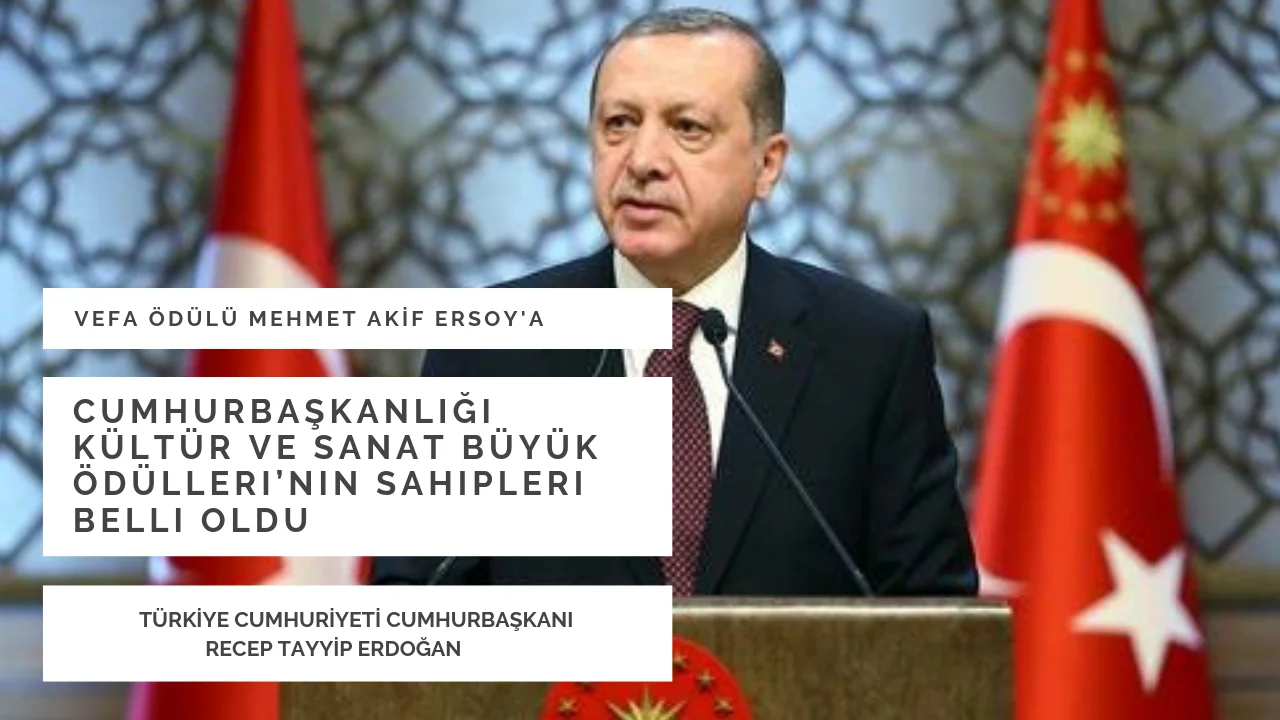 VEFA ÖDÜLÜ MEHMET AKİF ERSOY'A