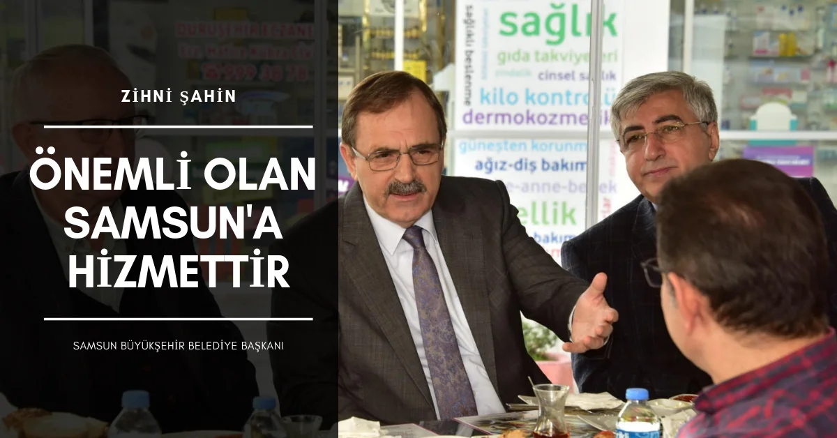 Başkan Zihni Şahin, esnafla Buluştu