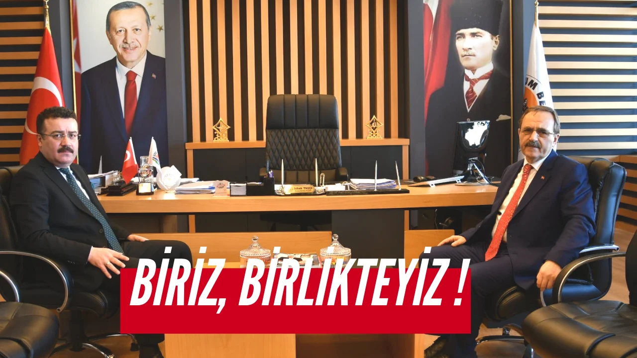 Zihni Şahin'den İshak Taşçı'ya ziyaret