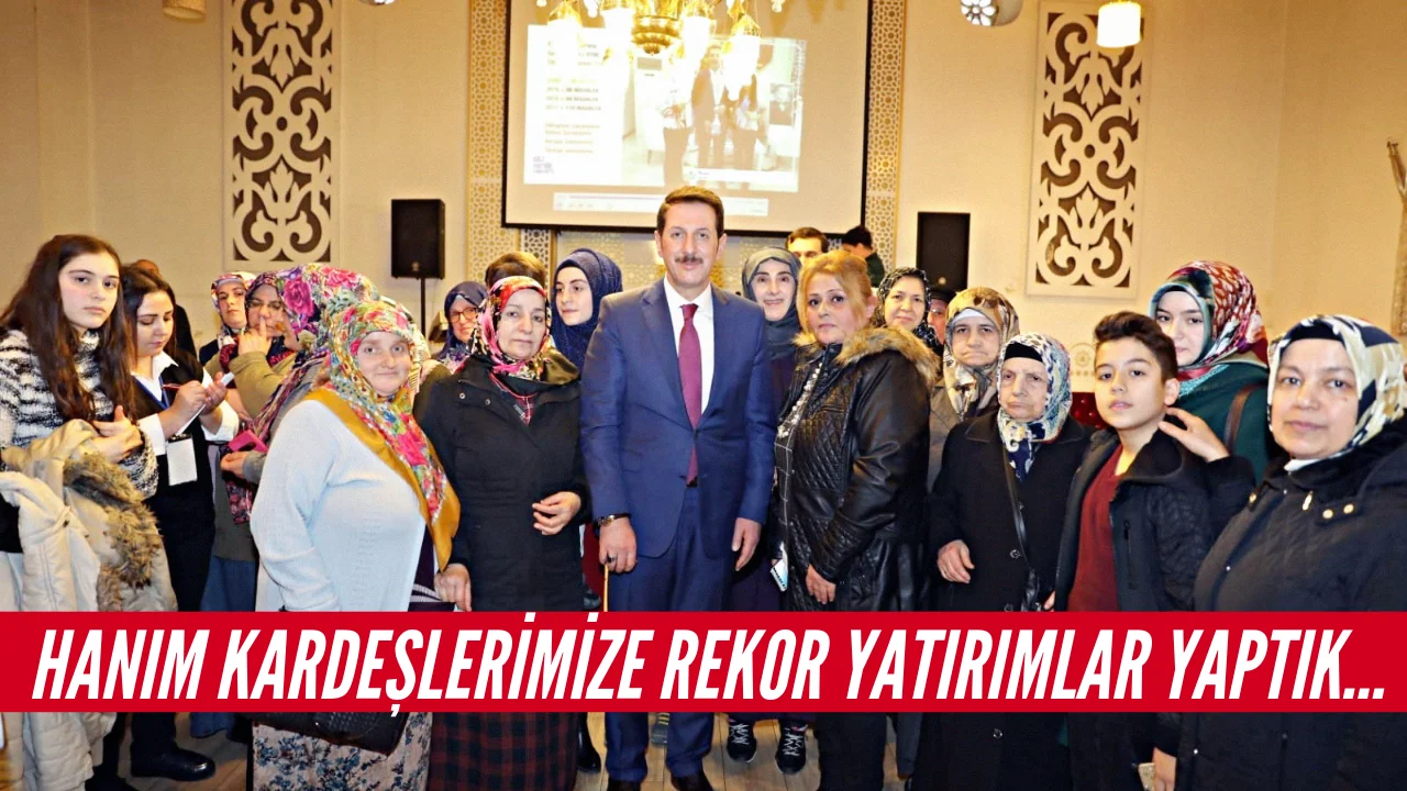 Başkan TOK; Her Projede Bayanlar Bir Adım Önde
