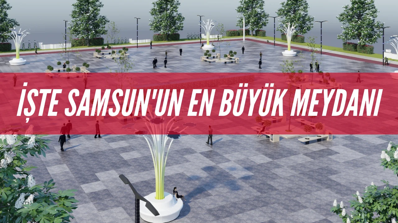 Atakum Kent Meydanında sona doğru…