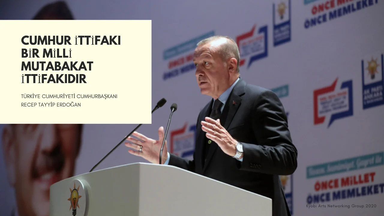 Cumhurbaşkanı Erdoğan;Bu ittifak millî mutabakat ittifakıdır
