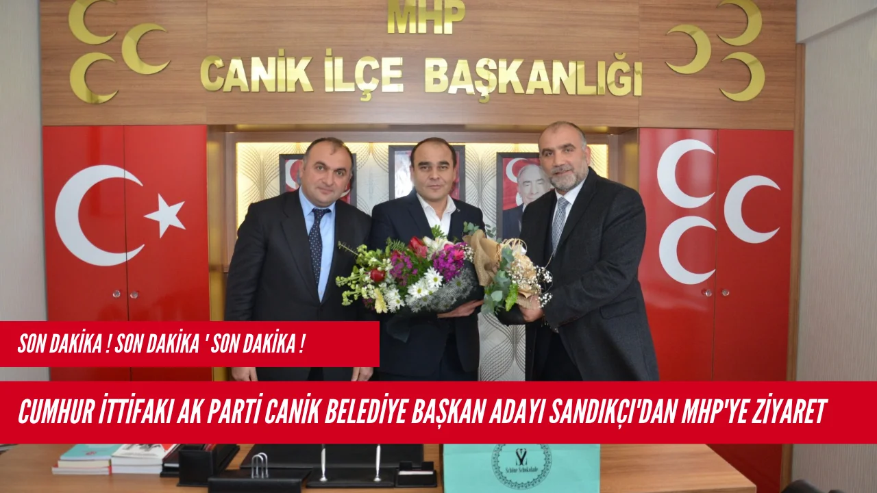 İbrahim Sandıkçı'dan MHP'ye ziyaret