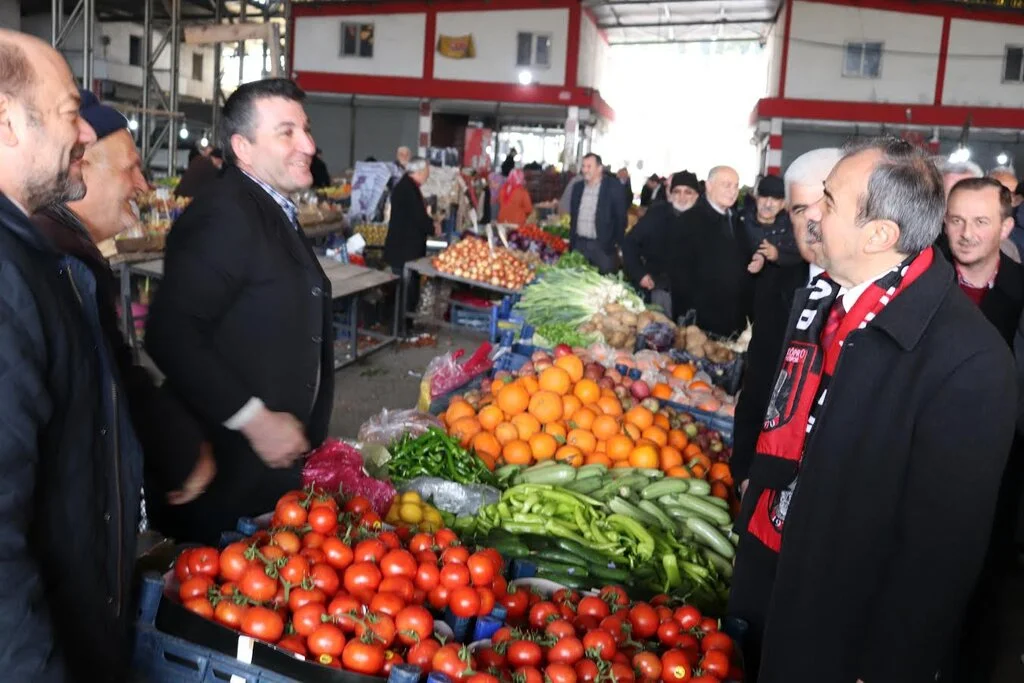 Hayati Tekin,vezriköprü'de yol ve su sorununu çözeceğiz