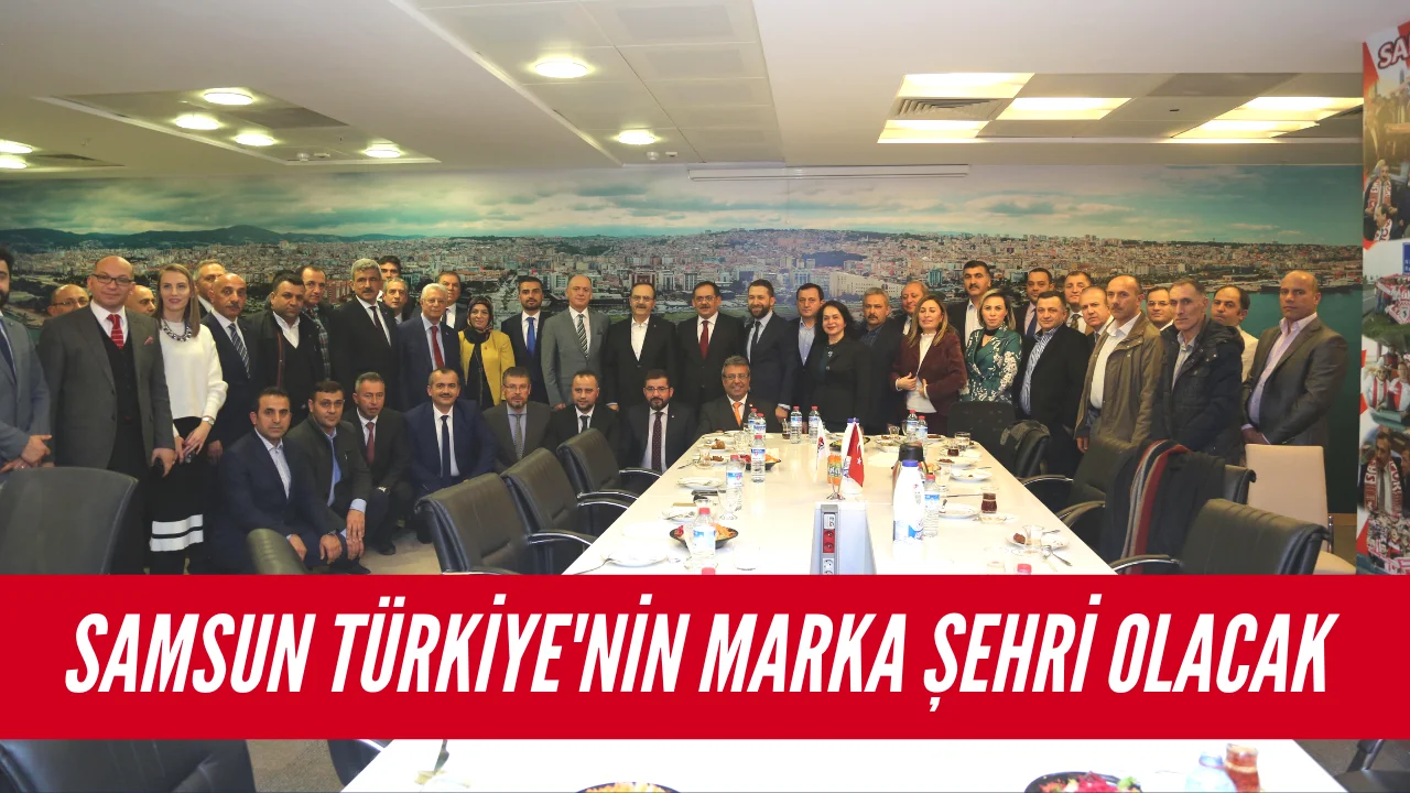Mustafa Demir ASİYAD'da ! Samsun için güç birliği yapmalıyız