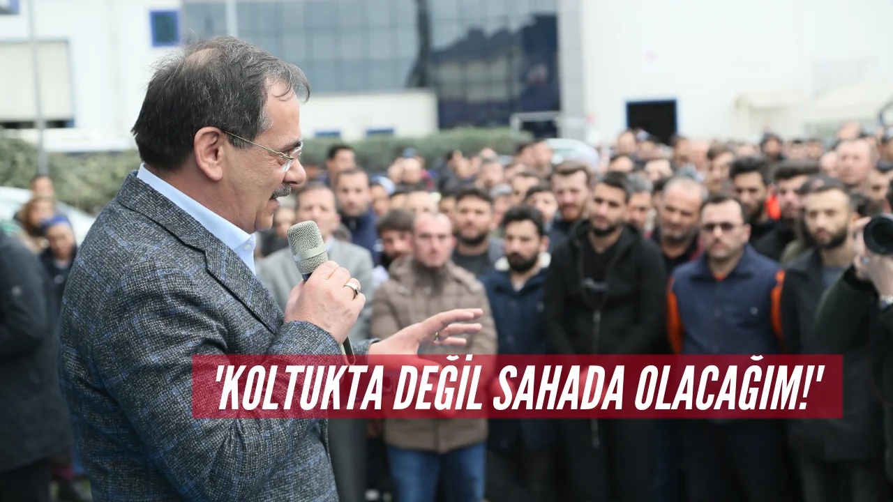 Mustafa Demir, Sampa Otomotiv çalışanlarıyla buluştu
