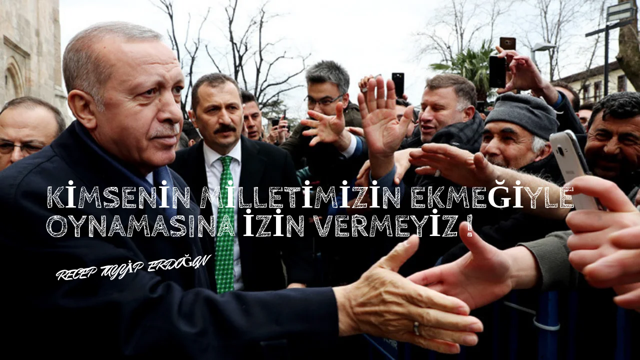Hiç kimsenin milletimize karamsarlık aşılamasına izin vermeyiz