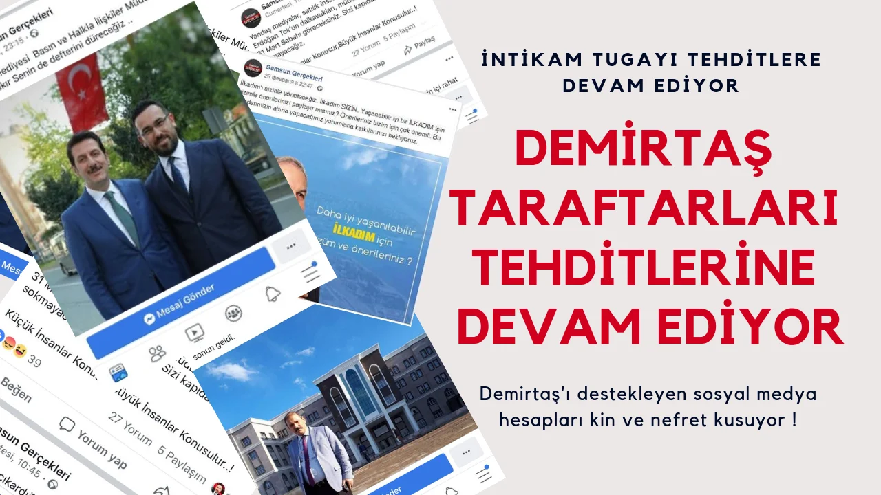 Son Dakika ! İlkadım'da Tehdit Dolu Seçim Kampanyası