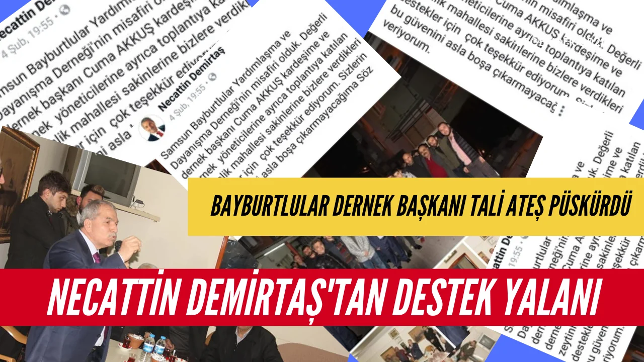 DEMİRTAŞ'ın oyunu bozuldu Başkan TALİ'den jet Yalanlama
