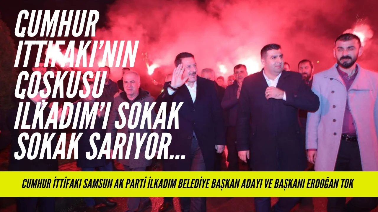 BAŞKAN TOK’UN EV ZİYARETLERİ MİTİNGE DÖNÜYOR…