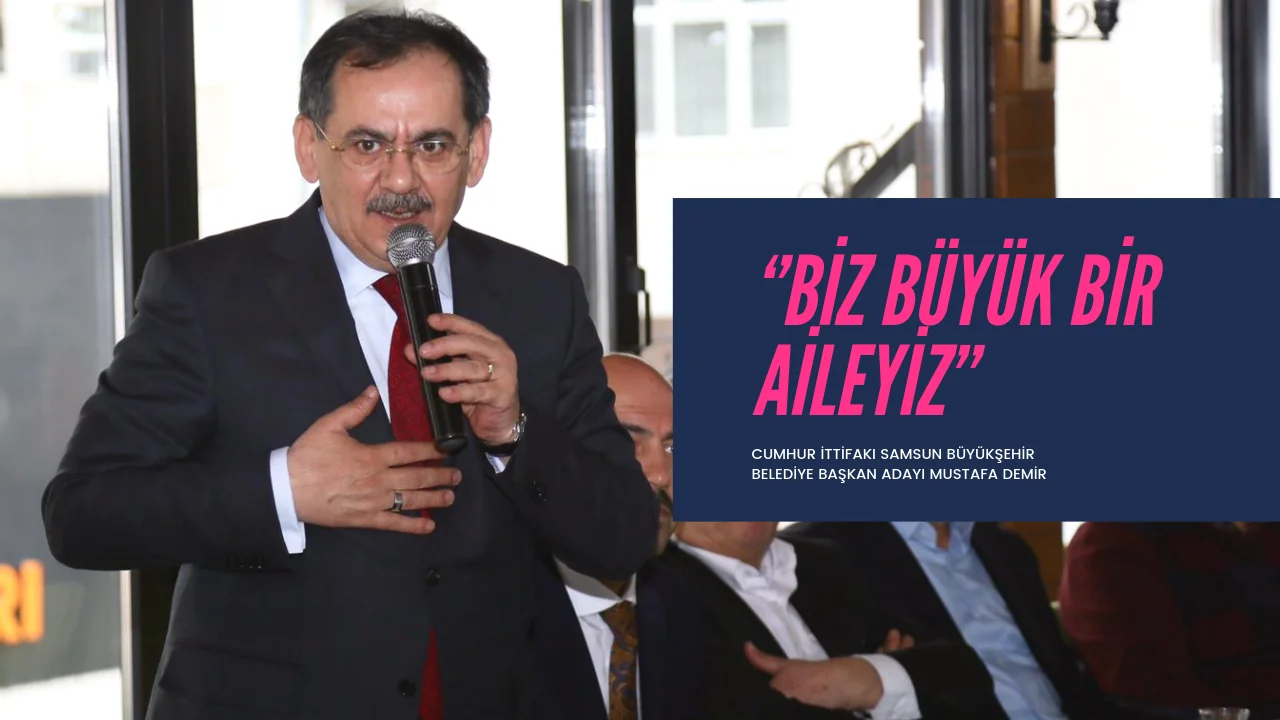Mustafa DEMİR, Cumhur İttifakına gönülden bağlıyız