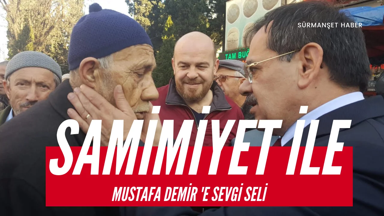 Demir'e Saathane Esnafından Tam Destek