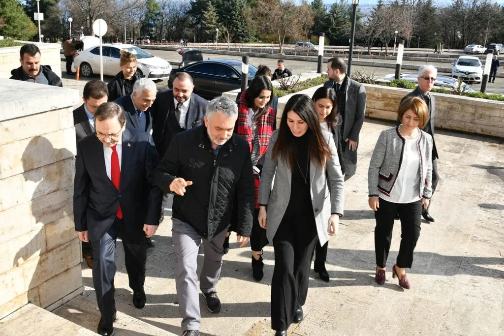 Çiğdem Karaaslan ve Zihni Şahin, Tıp Fakültesi Hastanesi'nde