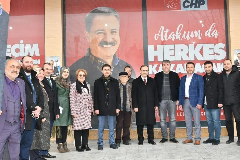 Başkan Şahin'CHP SKM'ye Ziyaret